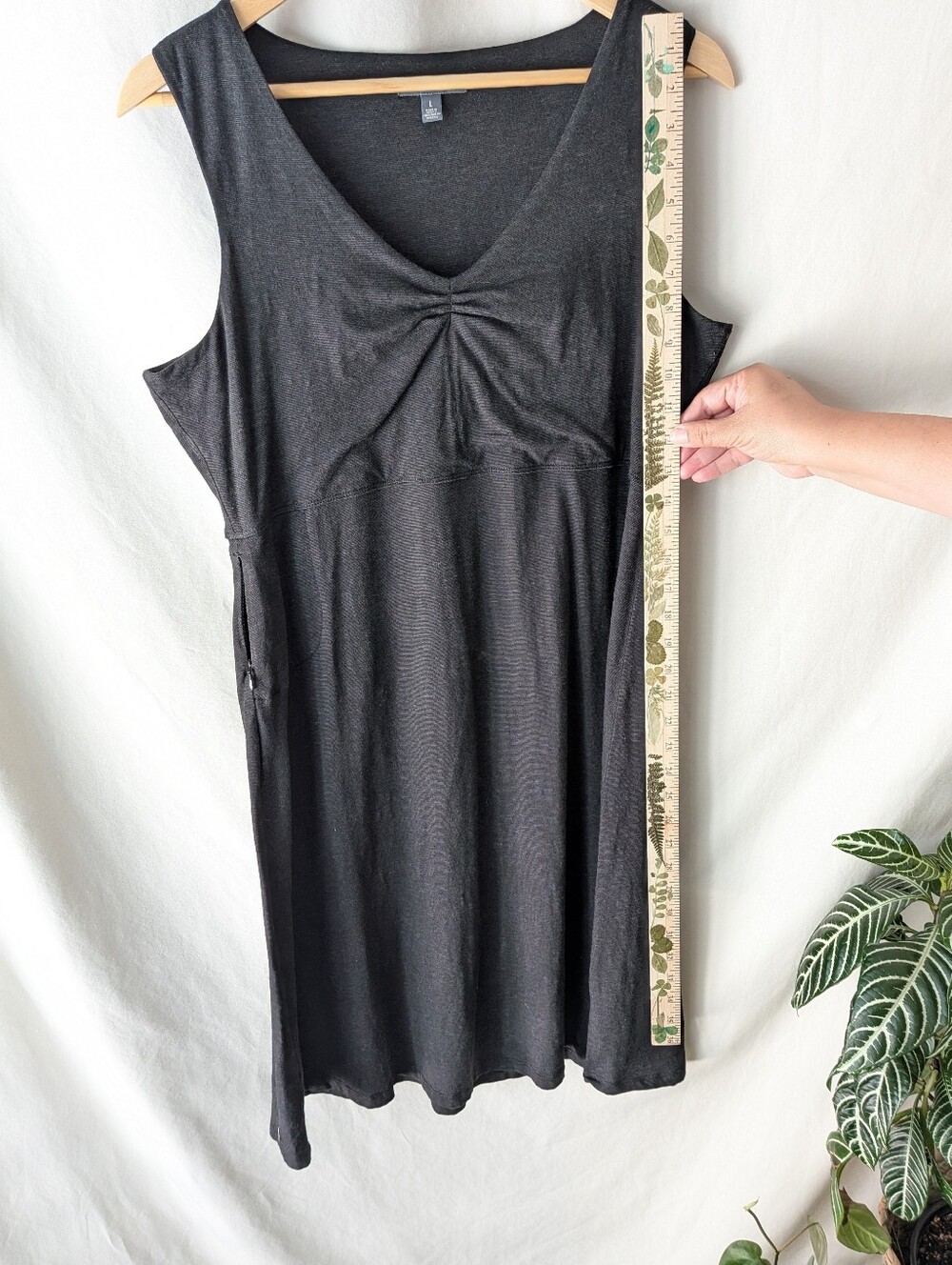 Toad&Co Black Sleeveless Mini Dress - Picture 10 of 10